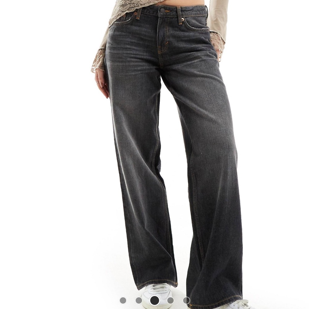 WEEKDAY ample low loose jeans